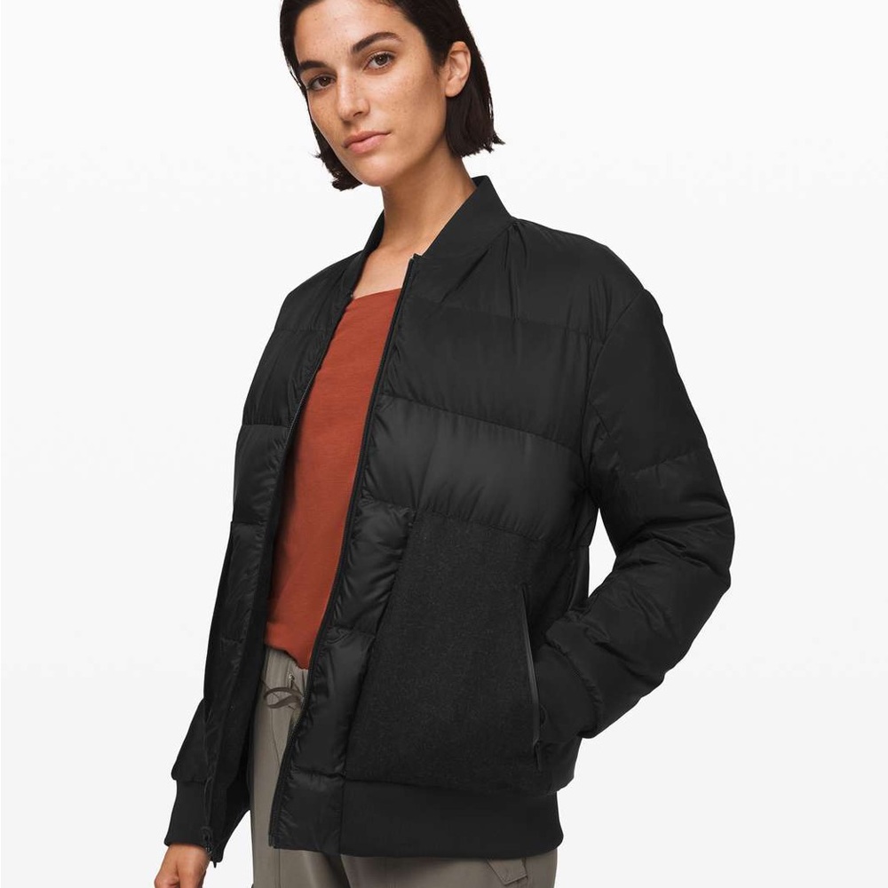 Lululemon Roam Far Wool Bomber